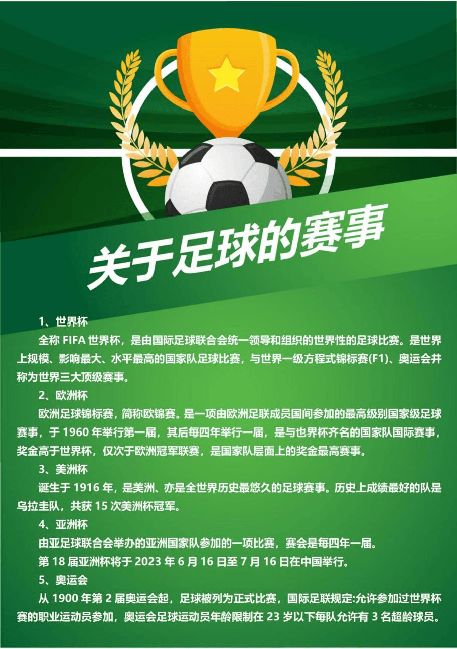 足球赛场上的精神风貌值得学习的简单介绍